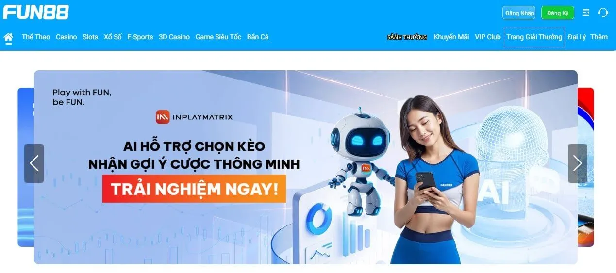 giao diện tối ưu trên cả mobile và máy tính