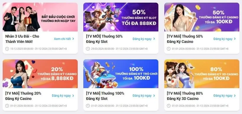 nhận 3 ưu đãi đặc biệt cho thành viên mới