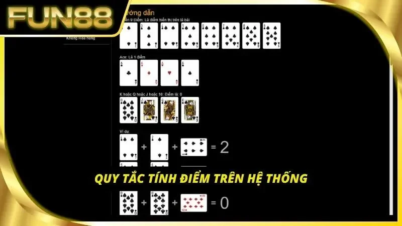 Hướng dẫn cách thức quy đổi giá trị từng lá bài