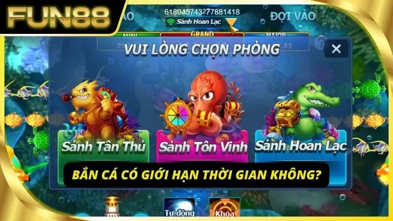 Quy định về thời gian tham gia cuộc đi săn cá