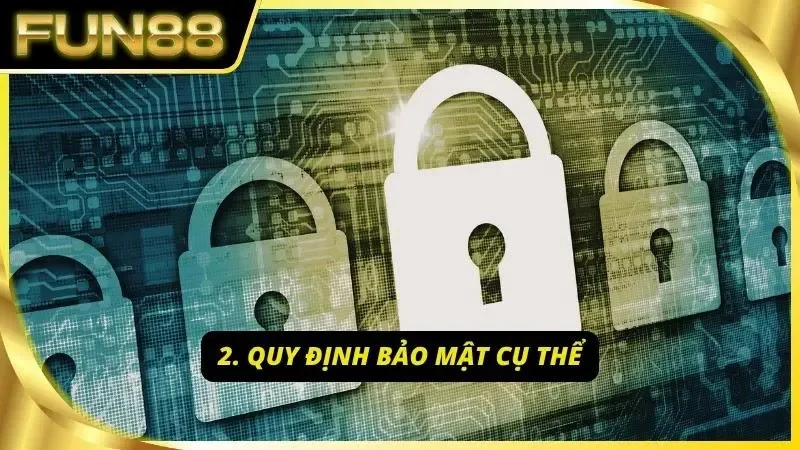 Các quy chuẩn vệ bảo mật tại nhà cái