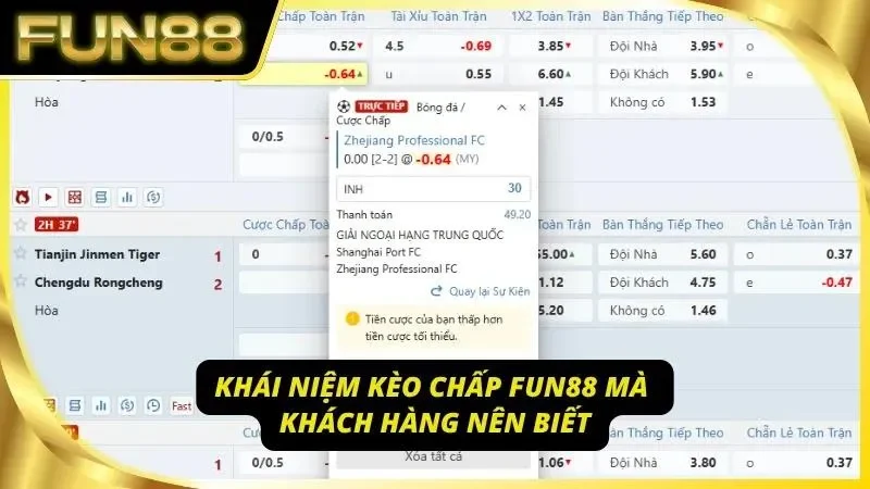 Handicap giúp khách hàng giải trí và ăn thưởng