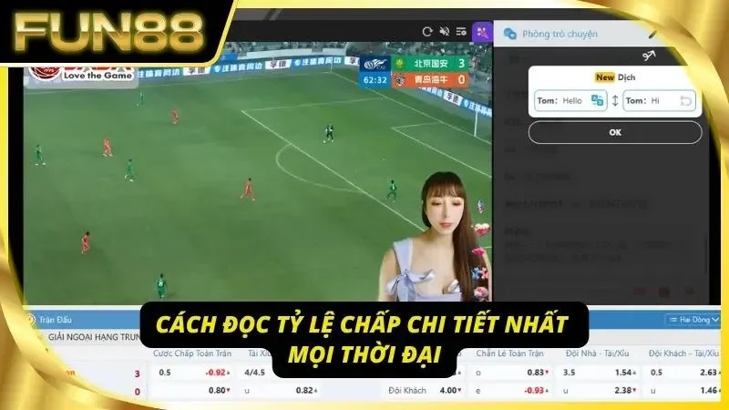 Cách đọc tỷ lệ kèo chuẩn nhất 2026