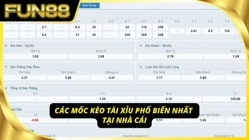 3 hình thức cá độ ăn khách nhất