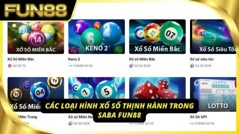 Khám phá kho game phong phú khi đến với Saba Lottery
